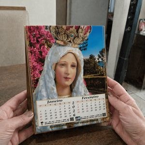Brinde recebido por Aparecida
