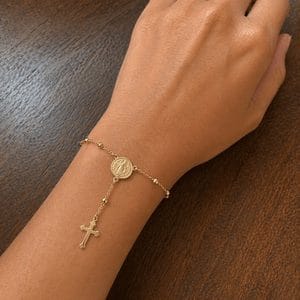 Pulseira recebida por Fernanda