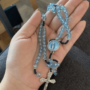 Terço recebido por Conceição